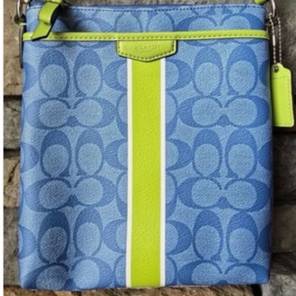 Coach Signature Stripe Swingpack
Crossbody